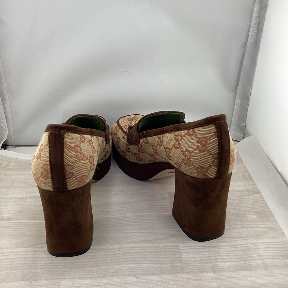 Gucci Women's Platform & Block heels,featuring the horsebit hardware. - Picture 3 of 6
